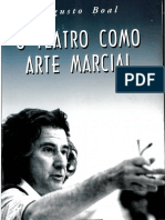 O Teatro Como Arte Marcial by Augusto Boal