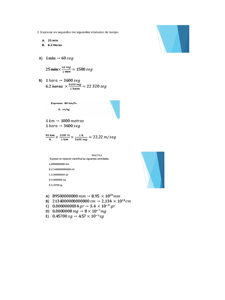 Conversiones y Mru | PDF | Teaching Mathematics | Nature