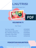 3 PPT Ilmu Gizi Kelompok 11 Malnutrisi