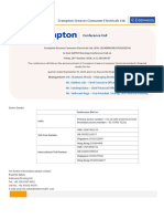 Crompton Greaves Consumer Electricals LTD.: Management