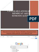 Langkah-Langkah Membuat Akun Edmodo (Guru)