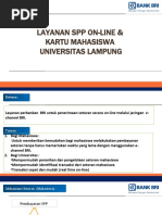 Spp Online Dan Kartu Mahasiswa Unila