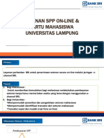 SPP Online Dan Kartu Mahasiswa Unila