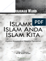 Abdurrahman Wahid - Islamku Islam Anda Islam Kita