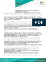 Considera Usted Que Las Mujeres Tienen Obstáculos Sociales y Laborales para Dedicarse A Carreras Afines A La Ciencia o La Ingeniería