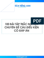 (ThichTiengAnh.com) 100 Bài Tập Trắc Nghiệm Câu Điều Kiện Trong Tiếng Anh Có Đáp Án