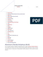 Aluminium Chloride Handling