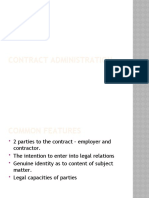 WK 5 Contract Administration