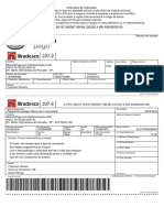 Instruções de impressão e pagamento de boleto