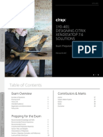 1Y0-401: Designing Citrix Xendesktop 7.6 Solutions: Exam Preparation Guide 2.1