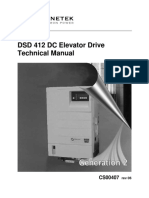 DSD 412 DC Elevator Drive Technical Manual