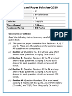 CBSE Board Paper Solution-2020