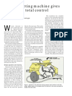 Wet Shotcreting Machine Gives Nozzleman Total Control: Concrete Counterweight Repair Shows Machine's Advantages