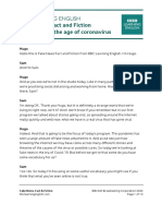 Fake News: Fact and Fiction Fake News in The Age of Coronavirus