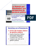 La Gestión Por Resultados - Una Perspectiva de Gerencia Pública Nov 20