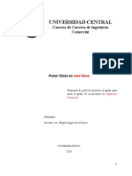 Guía Metodológica para Elaborar El Perfil de Proyecto