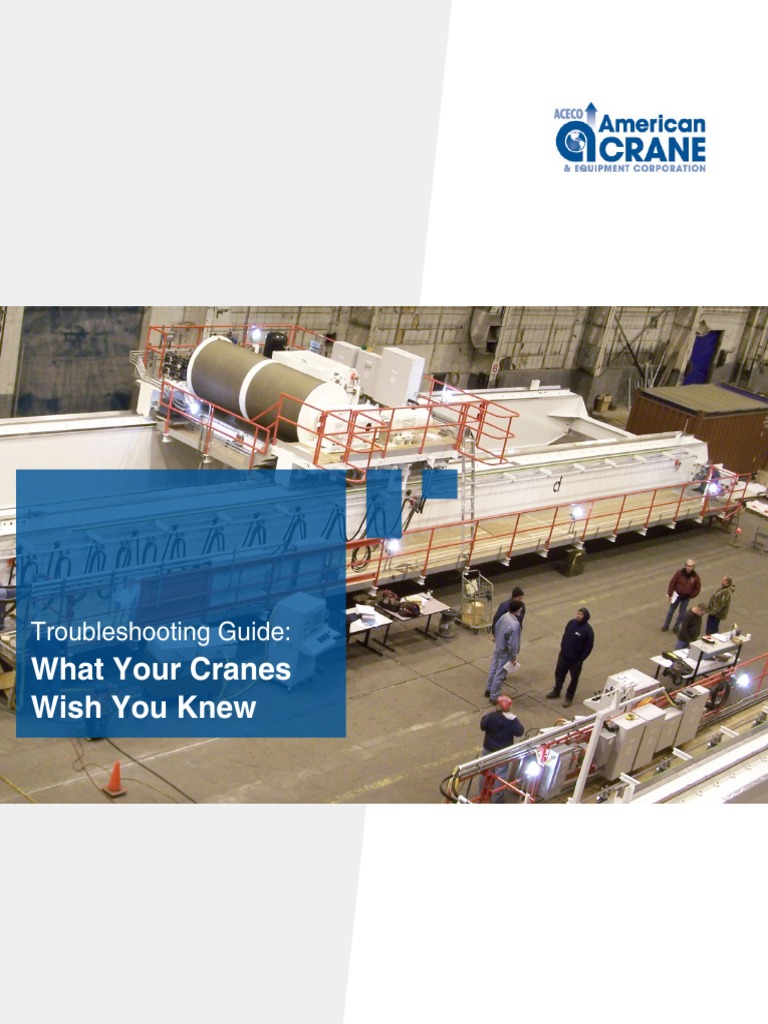 What Your Cranes Wish You Knew: Troubleshooting Guide | PDF | Crane ...