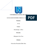 Ética vs Deontología Universidad Nacional de Jaén