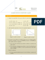 Expresiones Algebraicas Ejercicios Individuales 2.2.2