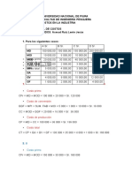 Examen Parcial de Costos en La Industria