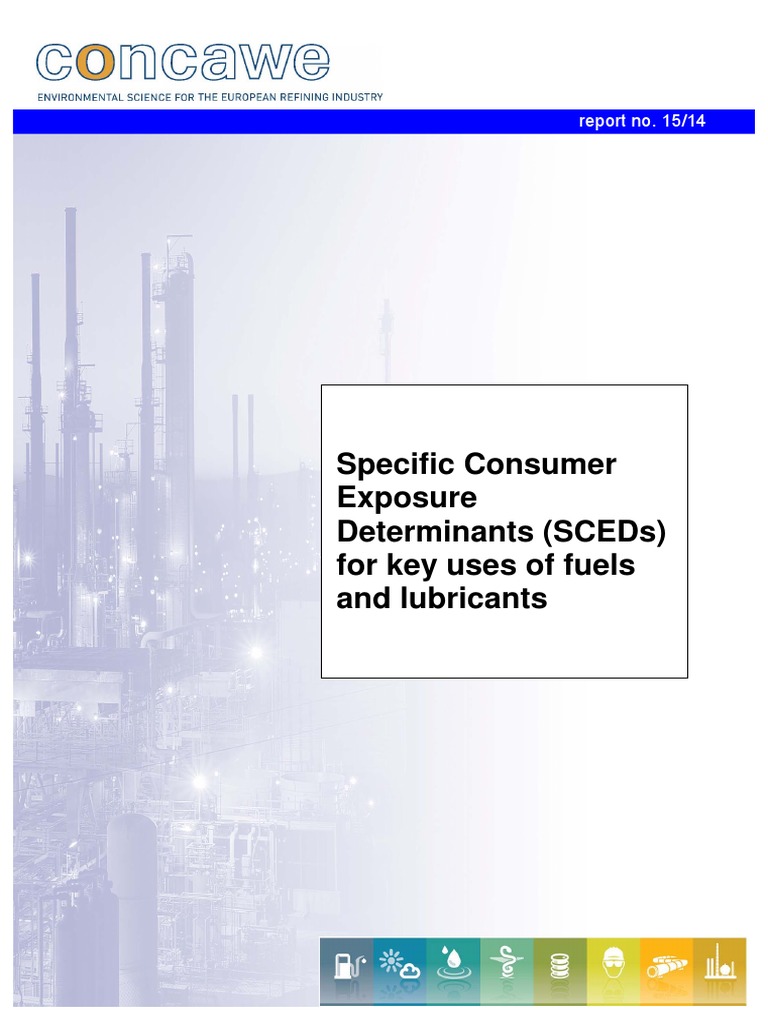 Specific Consumer Exposure Determinants (Sceds) For Key Uses of Fuels