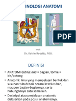 Terminologi Anatomi Tpb 2014