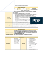 Lesson 3: How Groups Make Decisions Purpose and Objectives Grade Level Subject Duration Date Lesson Focus