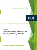 Application Letter