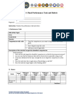 Assessment WS3-FINAL PT-Rubric