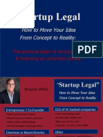 Startup Legal: How To Move Your Idea From Concept To Reality