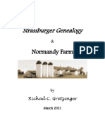 Strassburger Genealogy