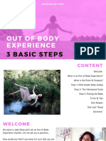 Out of Body Experience: 3 Basic Steps