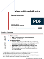 06 Sigurnost Baza Podataka - 1. Dio