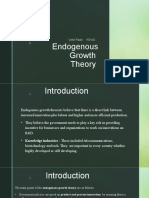 Endogenous Growth C