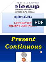 Basic Level i - Let's Review Present Continuous