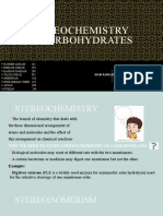 Stereochemistry Of Carbohydrates