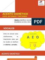 Ppt. Acento Dierético.