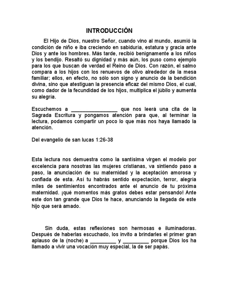 Baby Shower de Linda | PDF | Oración | María, madre de Jesús, image size:768x1024