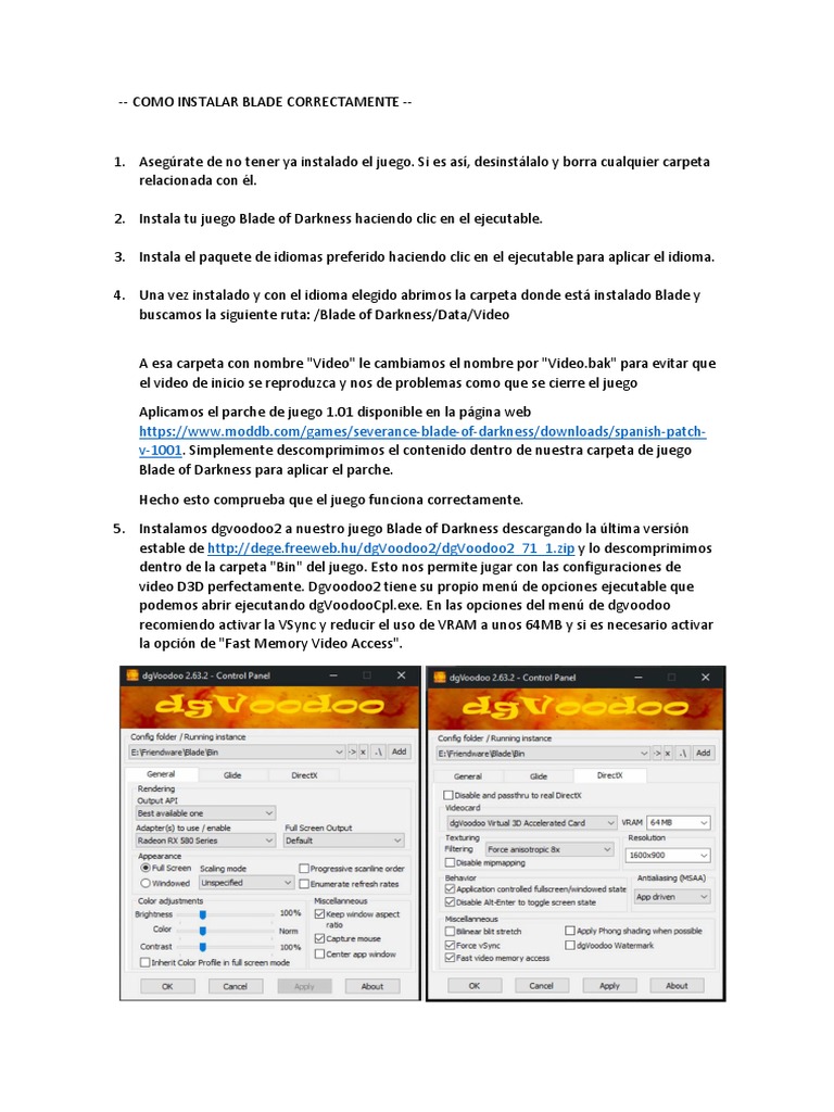 Instalacion de Blade Paso A Paso | PDF | Software | Informática