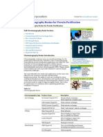 Chromatography Resins For Protein Purification