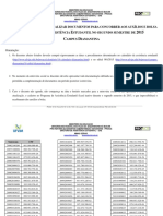 Atualização Diamantina Divulgada em 02.04.2015