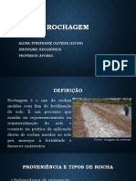 Seminário 1 - Rochagem