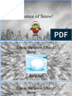 Science of Snow Slides