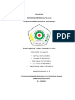 Makalah PROBLEMA PENDIDIKAN DASAR Kel.4