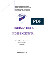 Heroinas Venezolanas Bárbara Piña