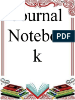 Journal Notebook