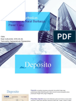 Deposito Dan Surat Berharga Pasar Uang