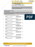 Cuestionario n.º 01 3er Grado