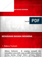 Fungsi Dan Kedudukan Bahasa Indonesia