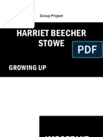Group Project: Harriet Beecher Stowe